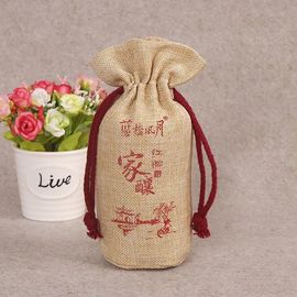 Chine Sacs de cordon jaunes de toile/mini sacs de cordon personnalisés de coton fournisseur