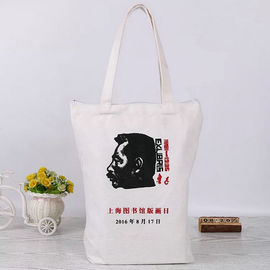 Chine Sacs d'emballage pliables naturels de toile de coton pour l'emballage de souvenir de bibliothèque fournisseur