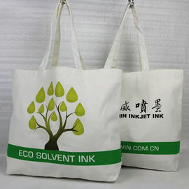 Chine Sacs d'emballage imprimés mini par coutume de toile, sac à provisions réutilisable d'emballage de coton fournisseur