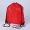 Sacs à dos rouges de cordon de sports d'impression offset avec le matériel de toile de coton fournisseur