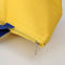 Sac d'emballage jaune écologique de toile/grands sacs à provisions de haute résistance de toile fournisseur