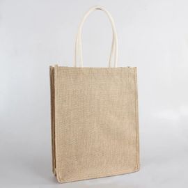 Brown a réutilisé les sacs écologiques de jute, sacs à provisions hessois de petit jute